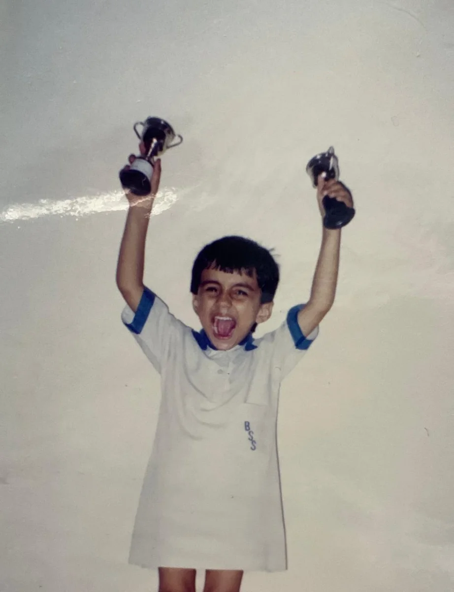started collecting awards early
